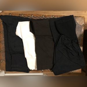 Lot of 4 Maternity Clothing Capris Pants